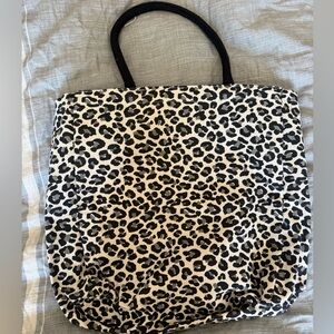 Leopard Print Tote Bag